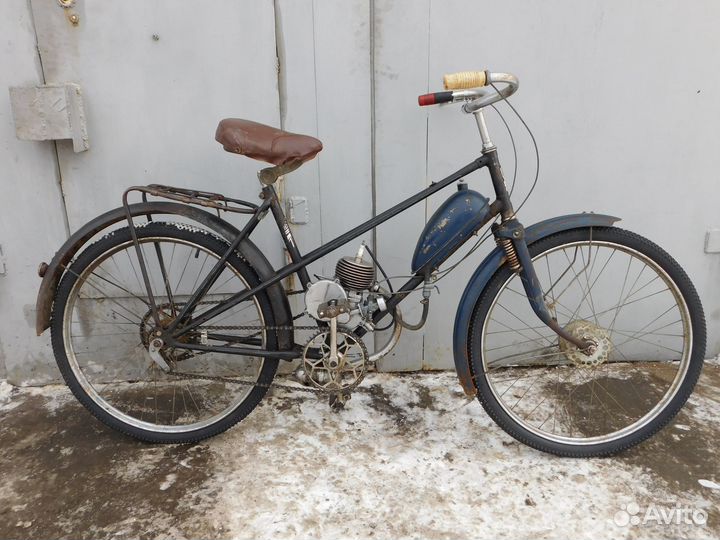 Мопед пвз с вилкой Гауя