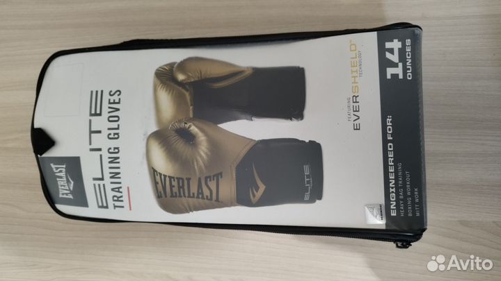 Боксерские перчатки 14 o everlast elite pro style