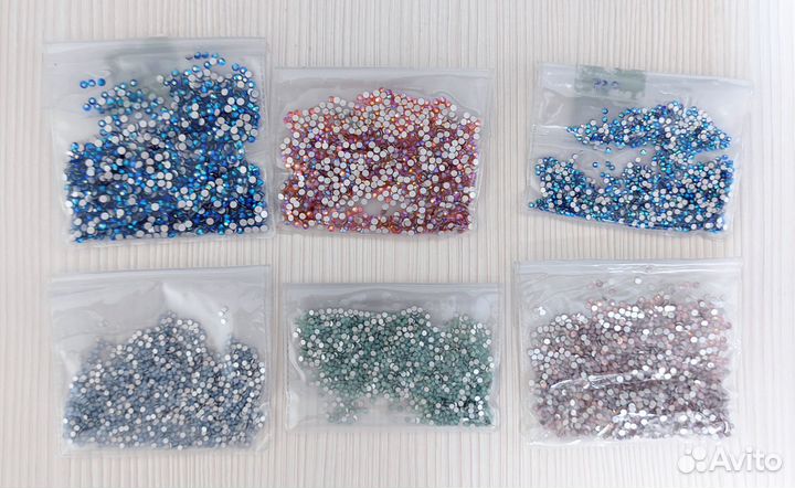 Стразы стекло для ногтей