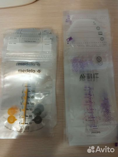 Пакеты для грудного молока