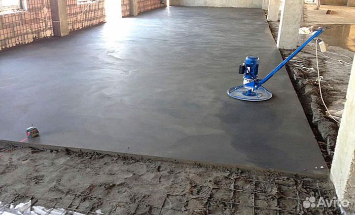 Стяжка пола / полусухая стяжка