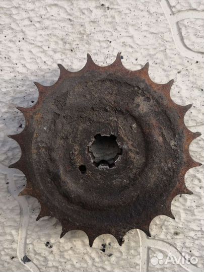 Звезда на редуктор мотроллера шаг 19