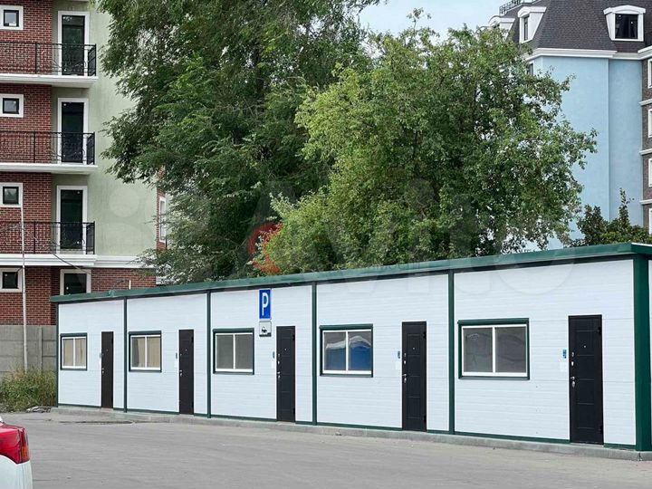 Павильон на трафике 15м, Баныкина