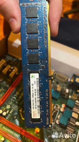 Комплект s1156 Xeon x3440, ECS H55H-M, 8Gb DDR3