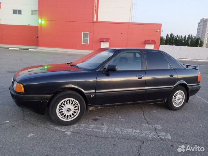 Audi 80 2.0 МТ, 1989, 250 000 км