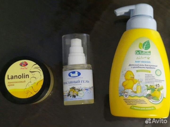 Масляный гель от корочек, ланолиновый крем