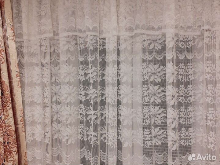 Гардина 4 м и шторы