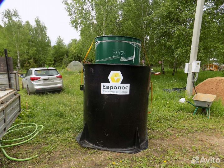 Септик под ключ за 1 день. Установка септика