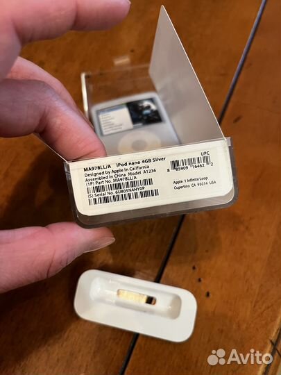 iPod nano 4gb silver