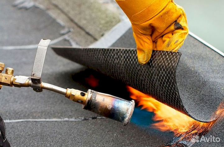 Монтаж наплавляемой кровли / кровельные работы
