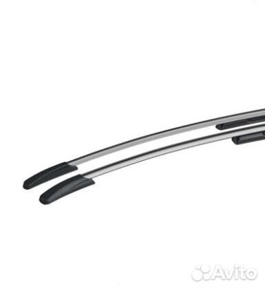 Рейлинги на крышу Форд Фокус 3 (Ford Focus) серые