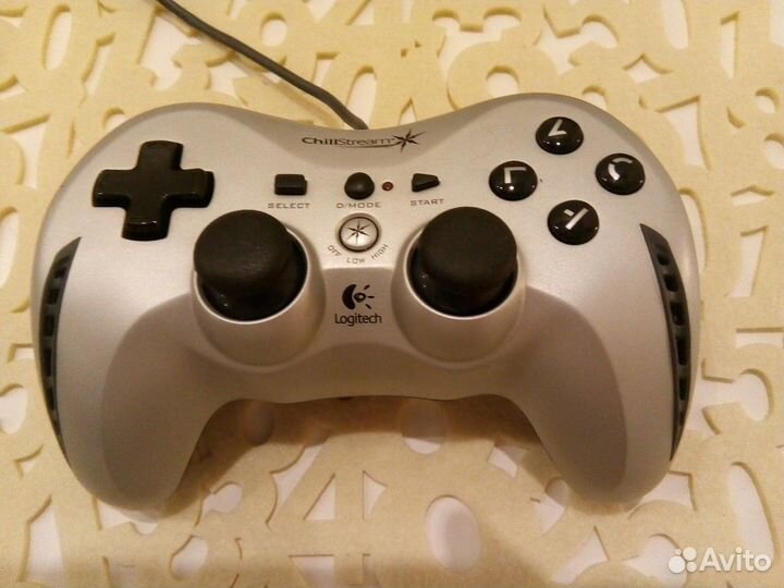 Геймпад logitech chillstream с охлаждением