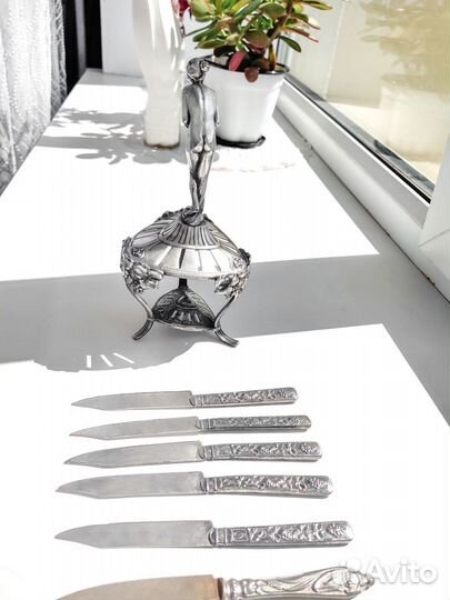 Подставка для ножей 1882 -93 год B.Buch. Warszawa