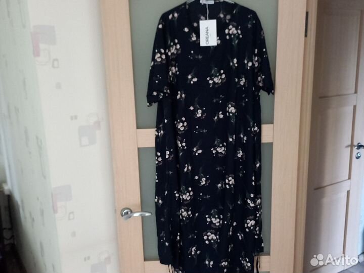 Платье бохо вискоза 56 размер