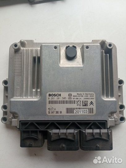 Электронный блок управления двигателем Peugeot EP6