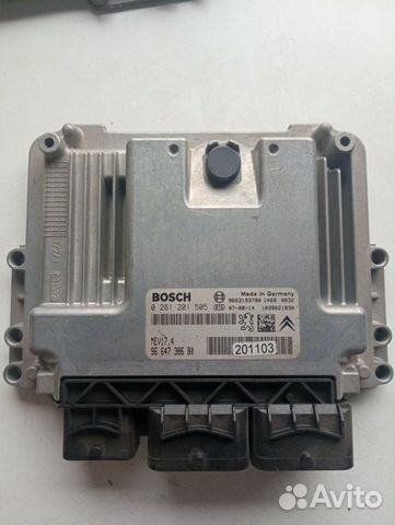 Электронный блок управления двигателем Peugeot EP6