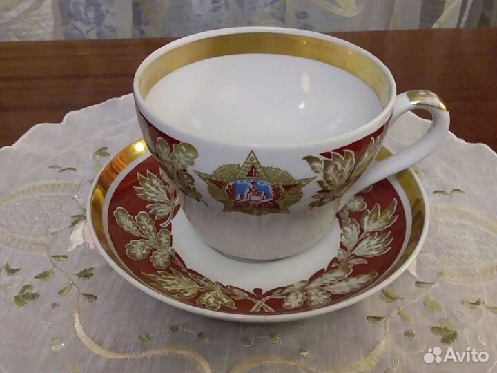 Чайные и кофейные пары СССР, розетки для варенья