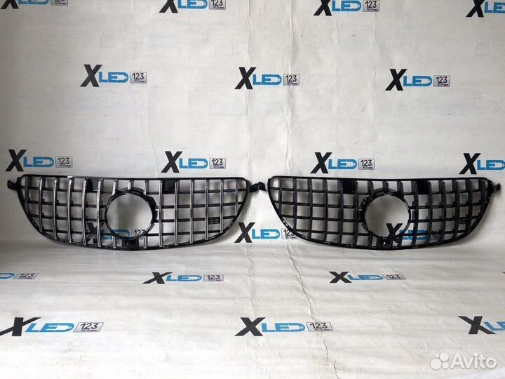 Решетка радиатора Mercedes GLE w166 AMG GT 63