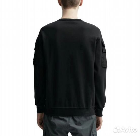 Свитшот Stone Island FW23 Black Cargo