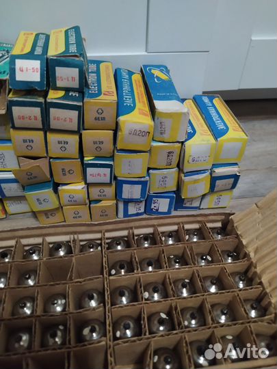 Новые радиолампы СССР. 182шт.+ пакет. Опт