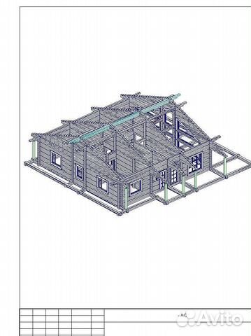 Расчёт дома/бани из проф. бруса