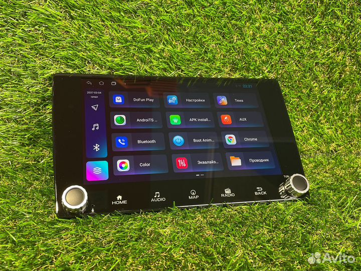 Автомагнитола андроид с крутилками