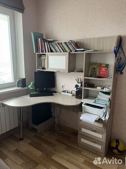 Компьютерный стол со шкафом бу