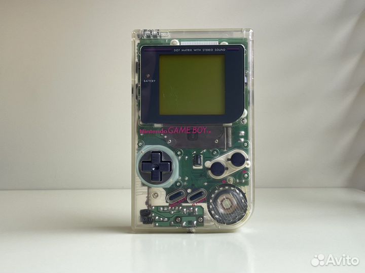Game boy DMG-01 Clear Play It Loud
