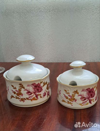 Сахарница и для варенья гдр. Другое для сервировки