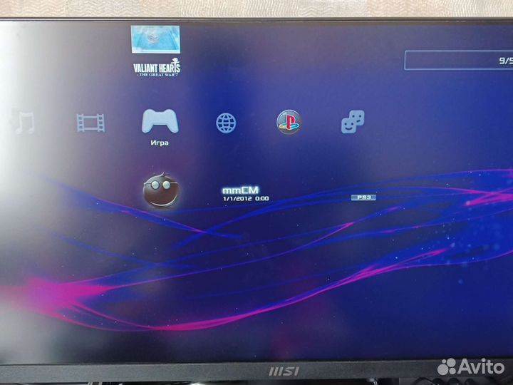 Sony PS3 slim. Много игр