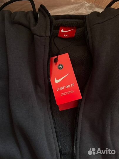 Кофта с капюшоном Nike теплая (S-2XL)