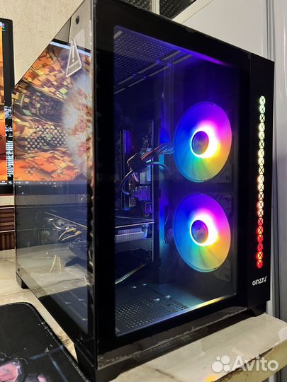 Игровой i3 10100f / rx5700 16ram