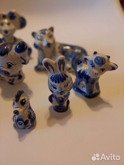 Гжель фигурки