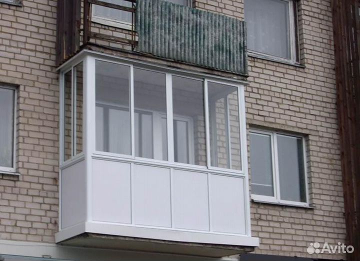 Остекление балконов