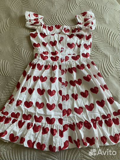 Сарафан женский с сердцами новый 46
