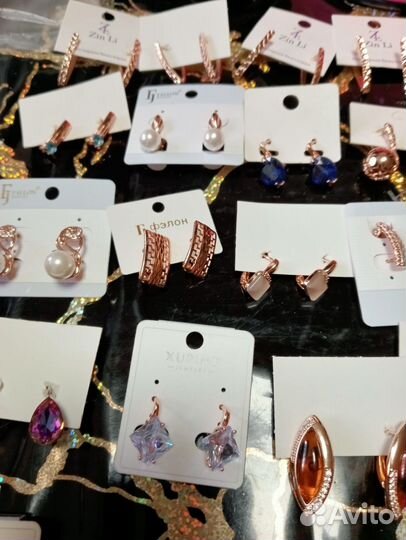 Серьги из медицинской стали