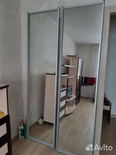 Двери купе зеркальные