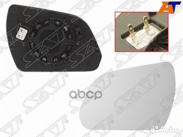 Полотно зеркала hyundai creta 16-21 LH с обогре