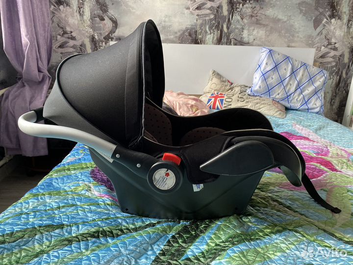 Автолюлька (до 13 кг) HB801AL-BG KariKids