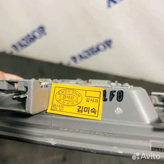 Плафон салона Hyundai Solaris