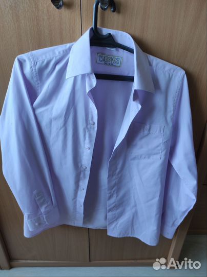 Рубашка школьная для мальчика 152-158