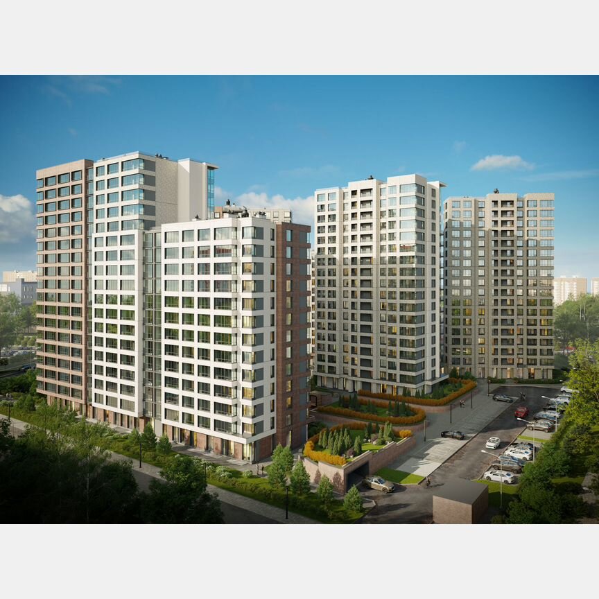 1-к. квартира, 38 м², 2/18 эт.