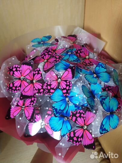 Букеты из бабочек