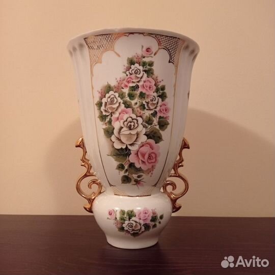 Ваза фарфор СССР винтаж