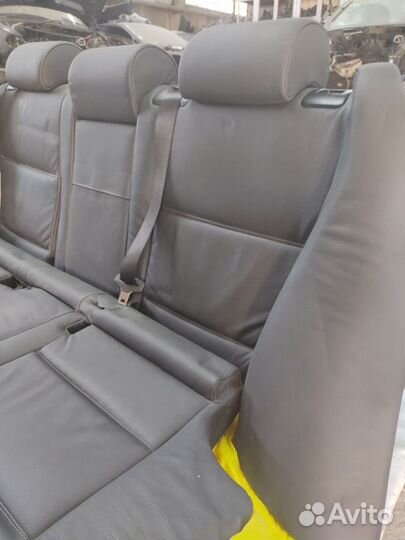 Задний диван чёрный BMW X5 E53