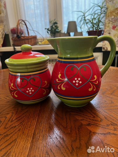 Кувшин и боченок керамика
