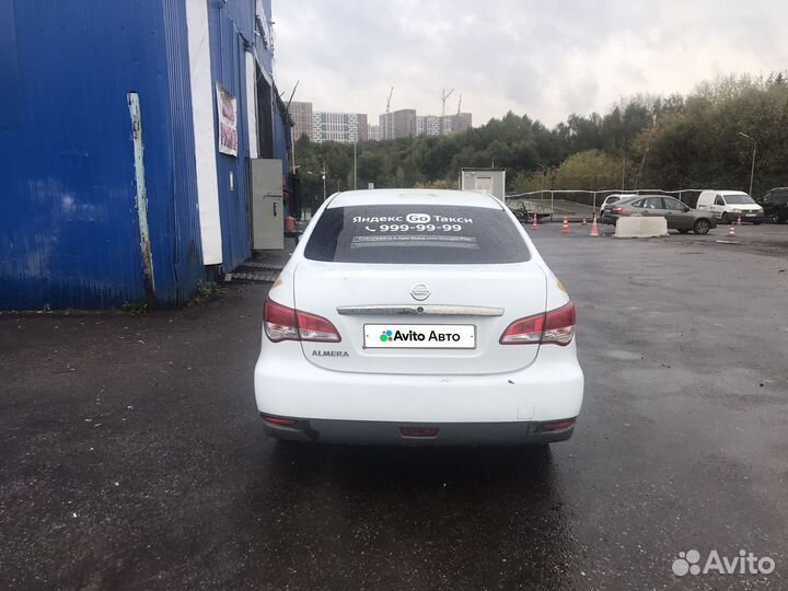 Nissan Almera 1.6 AT, 2017, 381 680 км