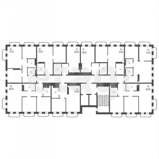Квартира-студия, 28,1 м², 13/24 эт.