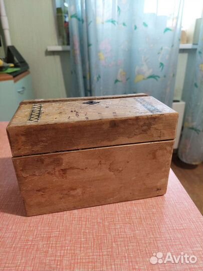 Старинная шкатулка 50- годы или раньше