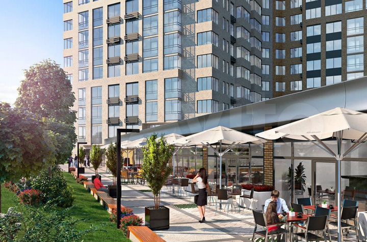 2-к. квартира, 49,8 м², 9/17 эт.